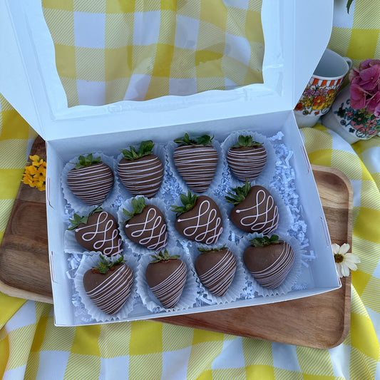 Dozen Chocolate covered strawberries