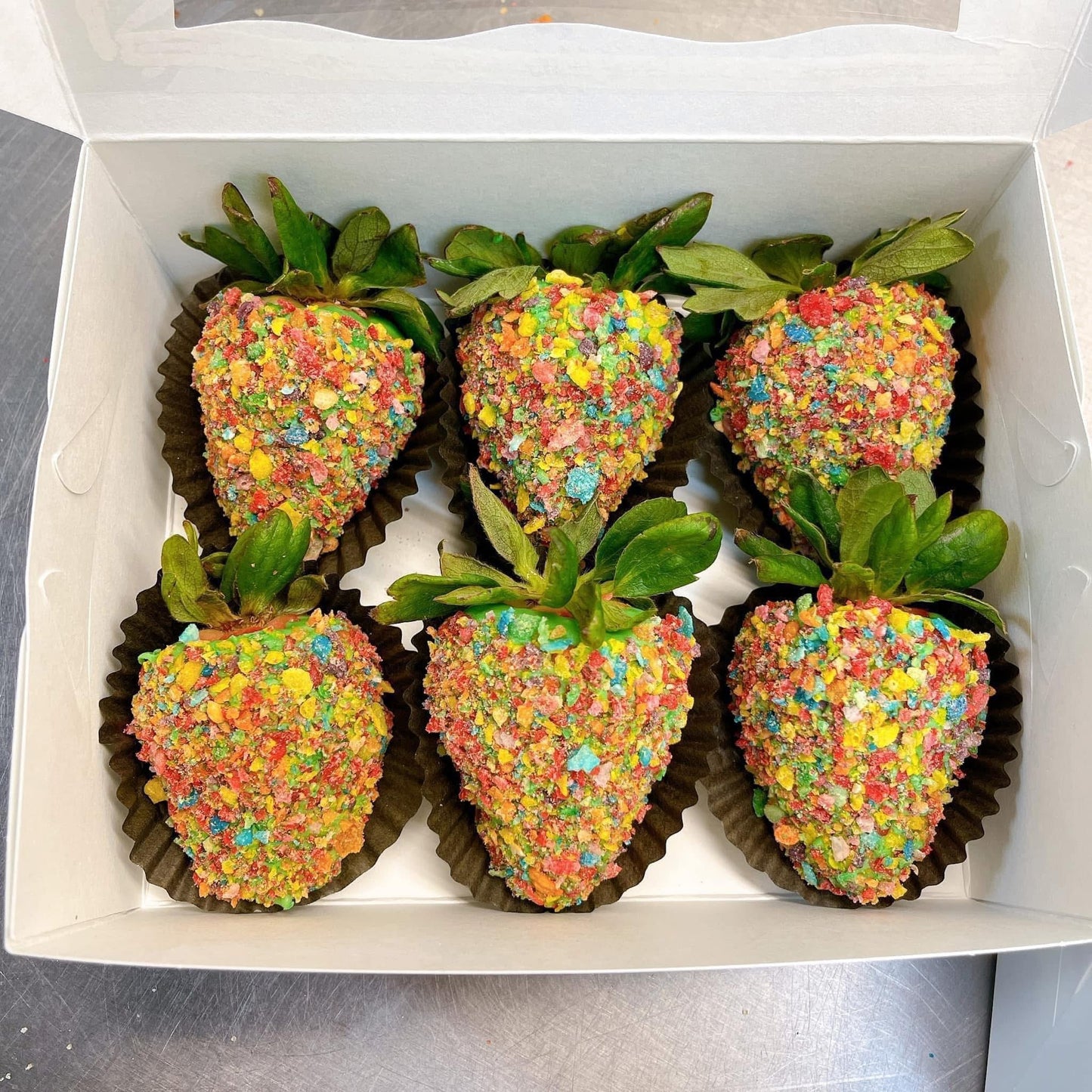 Fruity Pebble’s Strawberries