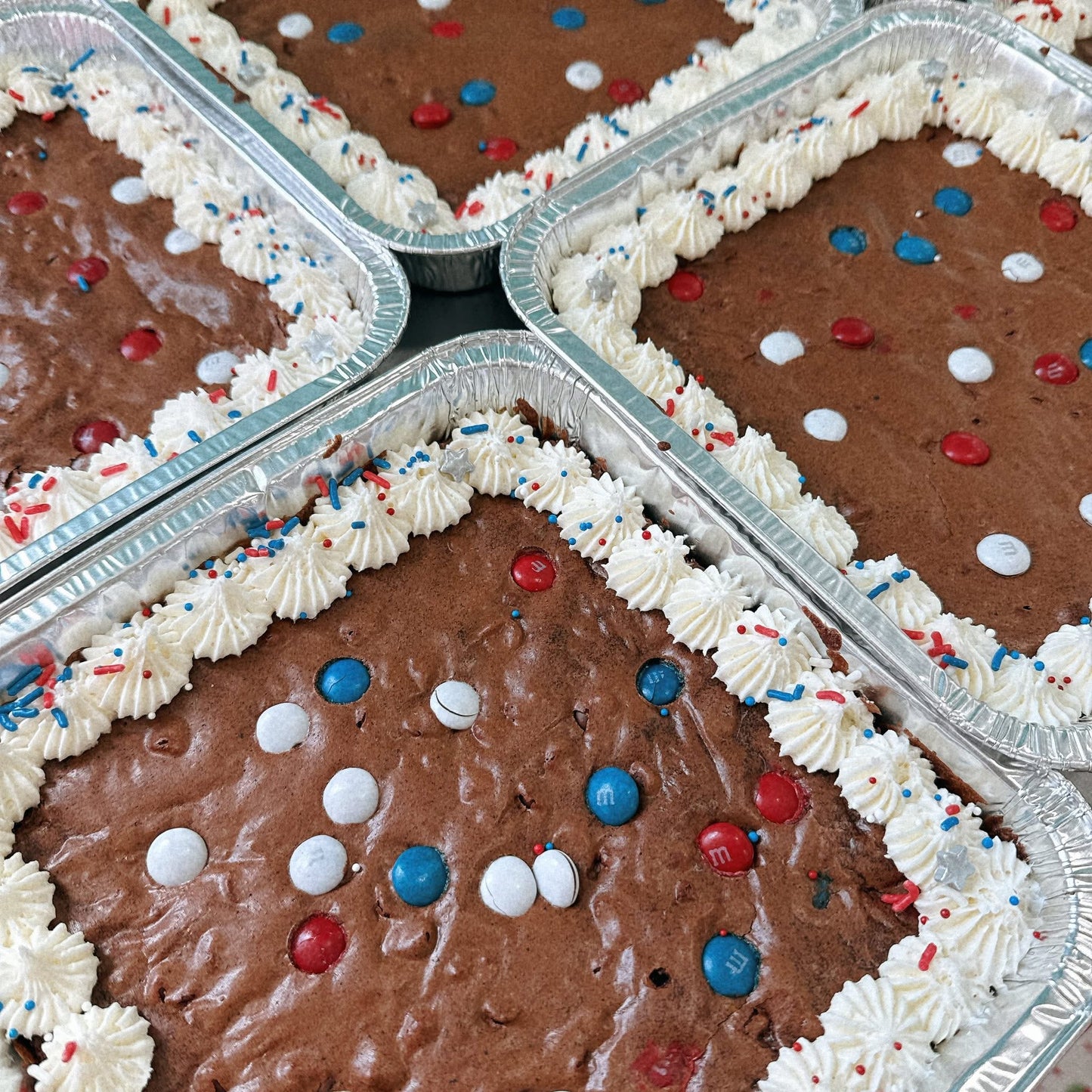 M&M Brownie pan